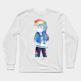 Rainbow Dash (EqG) Long Sleeve T-Shirt